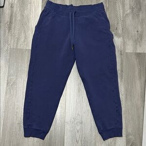 Lululemon woman’s jogger sweat pants/ navy blue / size 6
